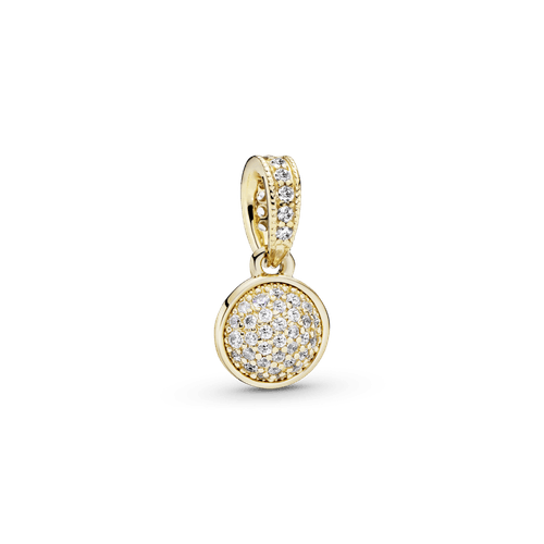 Dije de pavé Oro 14K