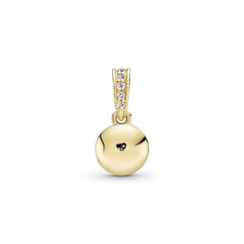 Dije de pavé Oro 14K