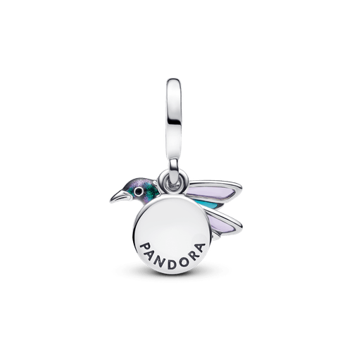 Charm Colgante Doble Colibrí
