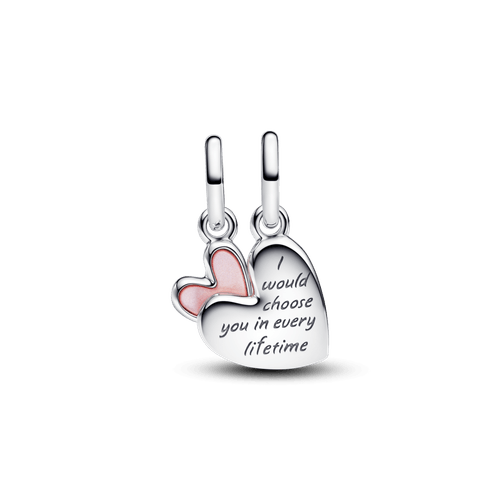 Charm Colgante Divisible Madre e Hija