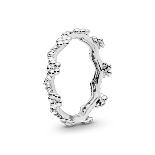Anillo Corona de flores Pandora Moments