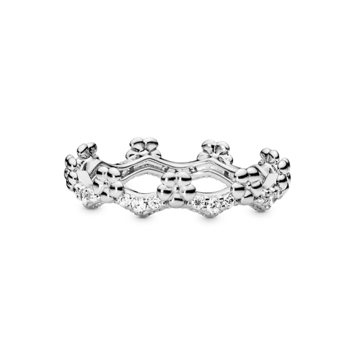 Anillo Corona de flores Pandora Moments