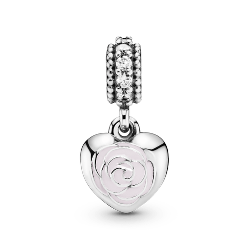 Charm Colgante Flor De Madre Y Amiga