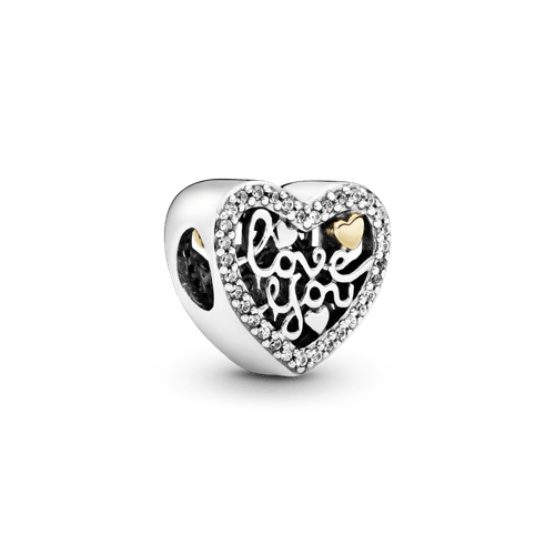 Charm Corazón Calado Yo Te Amo