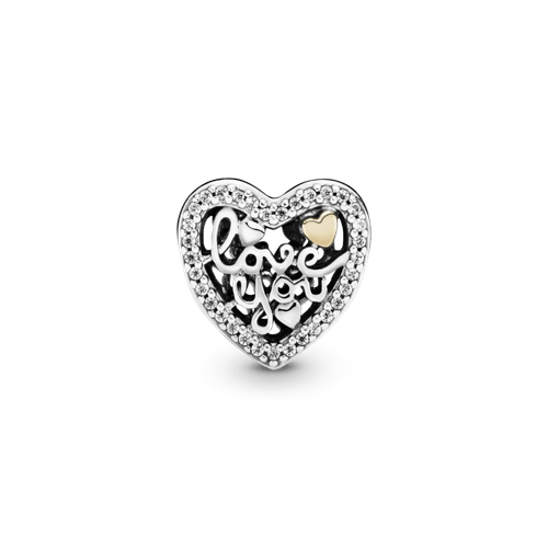 Charm Corazón Calado Yo Te Amo
