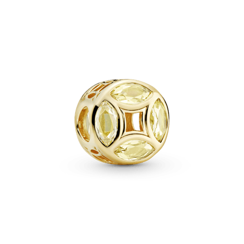 Charm Recubrimiento en Oro de 14k Moneda De La Buena Suerte
