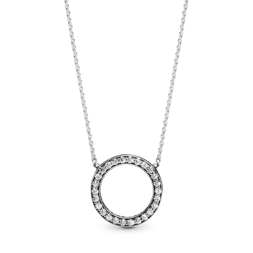 Collar Círculo con brillo