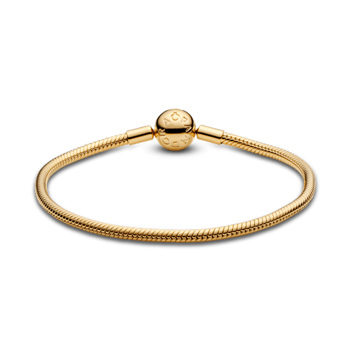 Brazalete cadena de serpiente Pandora Moments Recubrimiento en Oro de 14k