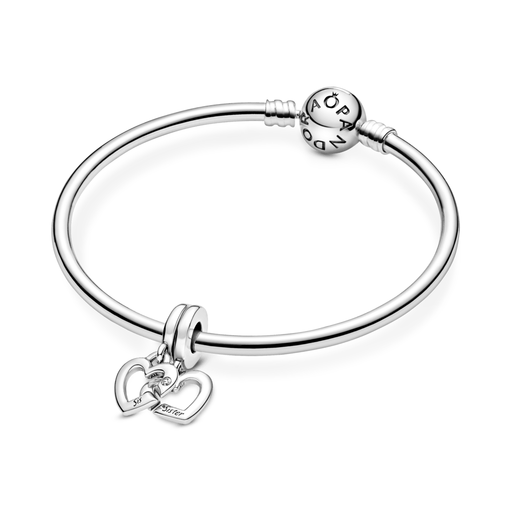 Charm Colgante Doble Pandora Tía Y Sobrina 799188C00 De Plata
