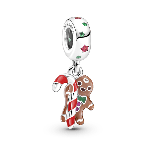 Charm Colgante En Plata De Ley Hombre De Jengibre