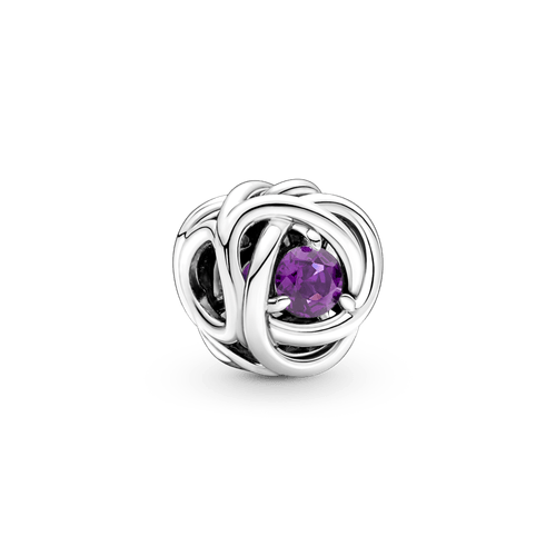 Charm Círculo Eternidad Morado