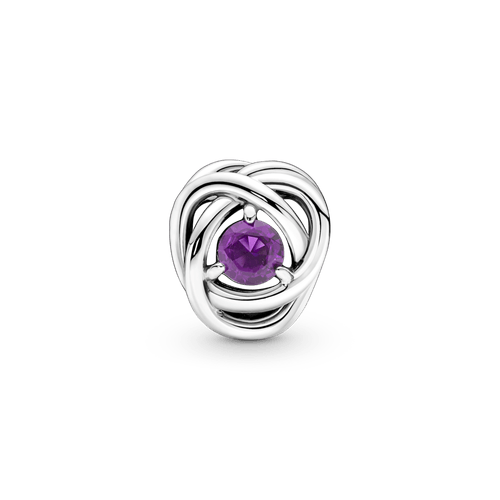 Charm Círculo Eternidad Morado