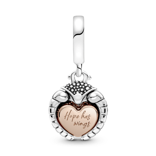 Charm Colgante Mariquita & Corazón Pandora Club 2022