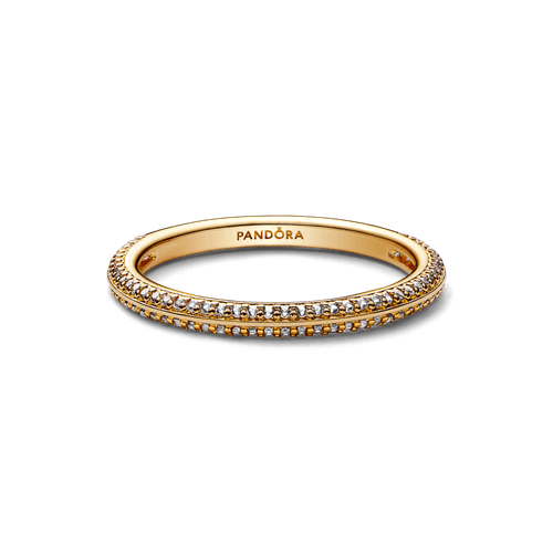Anillo de Pavé  Pandora ME Recubrimiento en Oro 14k