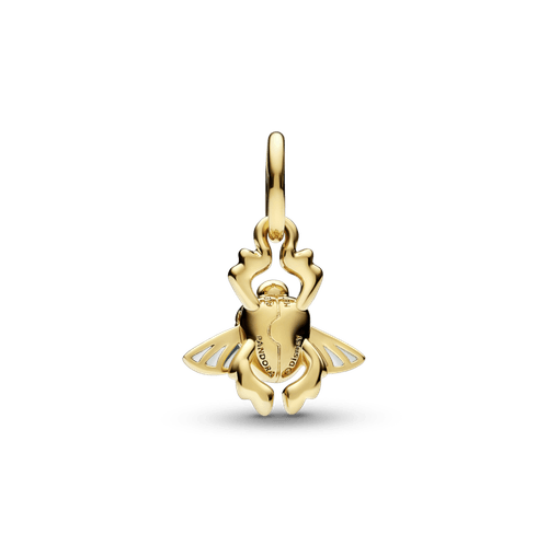 Charm colgante Escarabajo Scarab de Aladdín de Disney Recubrimiento en Oro de 14k