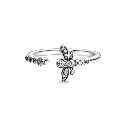 Anillo abierto Libélula resplandeciente Pandora Moments