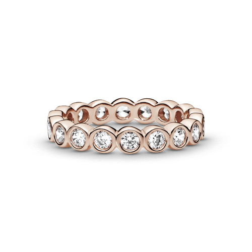 Anillo banda de piedras Pandora Timeless