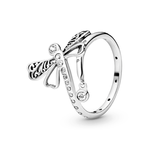 Anillo Libélula resplandeciente