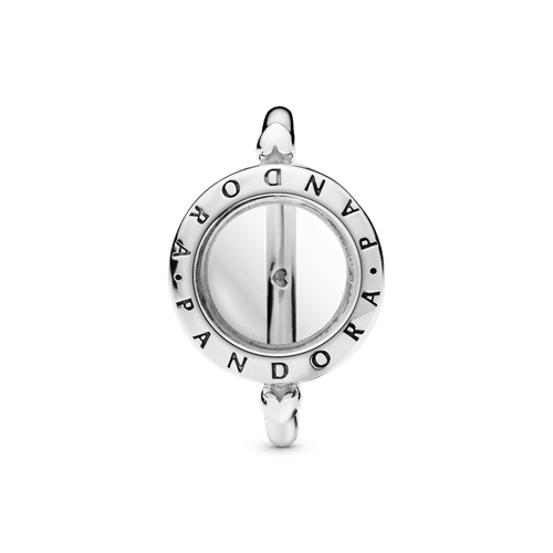 Anillo Medallón Pandora con logotipo