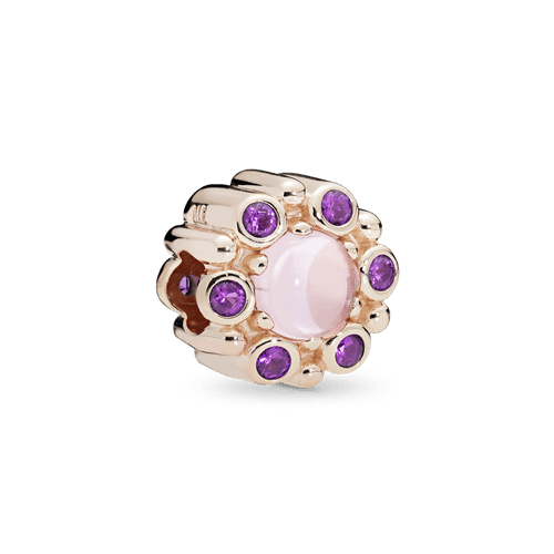 Charm Recubrimiento en Oro Rosa de 14k Resplandor Heráldico