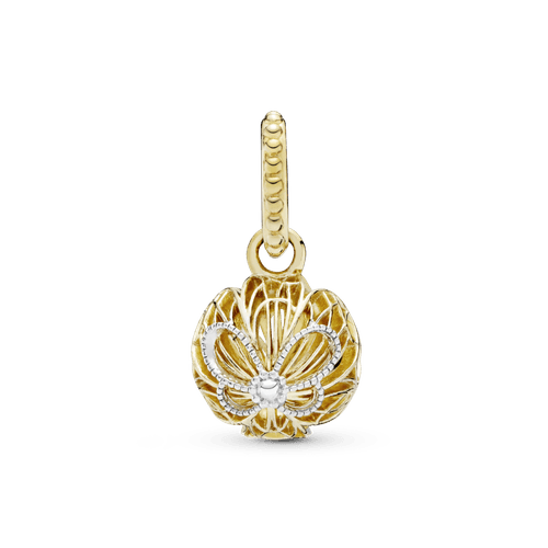 Dije Mariposas Caladas Recubrimiento en Oro de 14k