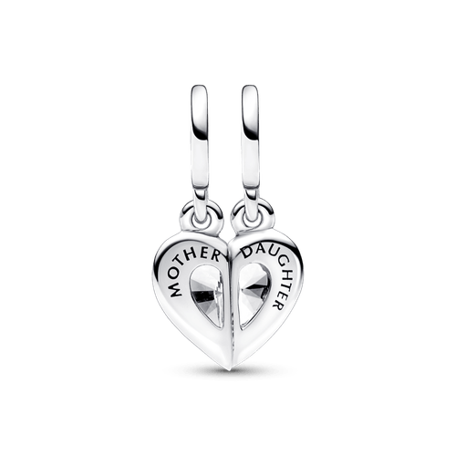 Charm colgante separable Madre e Hija Pandora Plata Esterlina
