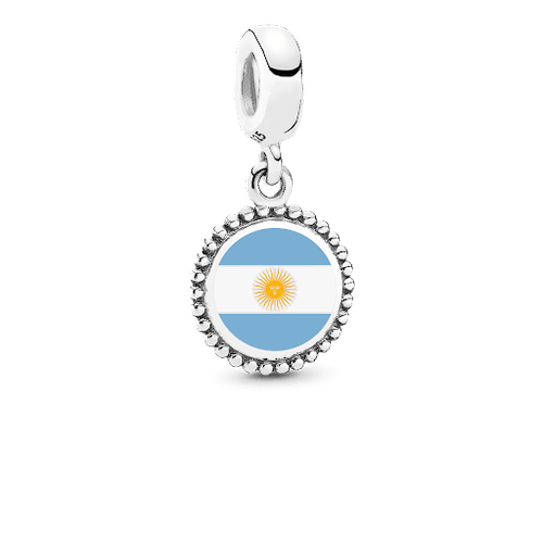 Engraving Bandera de Argentina