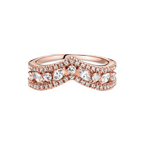 Anillo Doble Deseo Brillante
