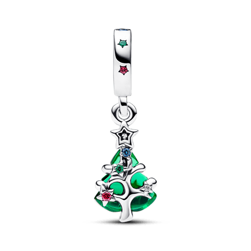 Charm Colgante Árbol de Navidad Brillante
