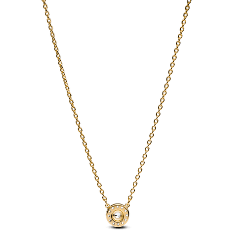 Collar Halo Redondo en Pavé