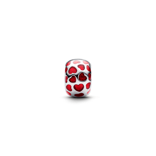 Charm de Clip Redondo Corazones