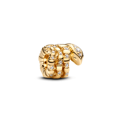 Charm Serpiente Enroscada