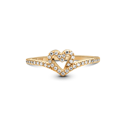 Anillo Corazón Deseo Brillante