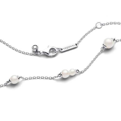 Collar de Cadena Estación Perlas Cultivadas de Agua Dulce Tratadas