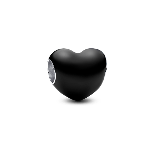 Charm Corazón Negro