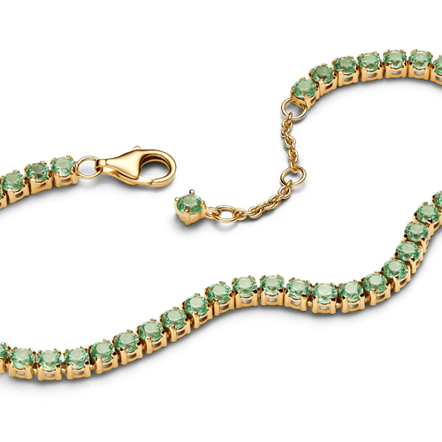Brazalete Tenis Verde Brillante