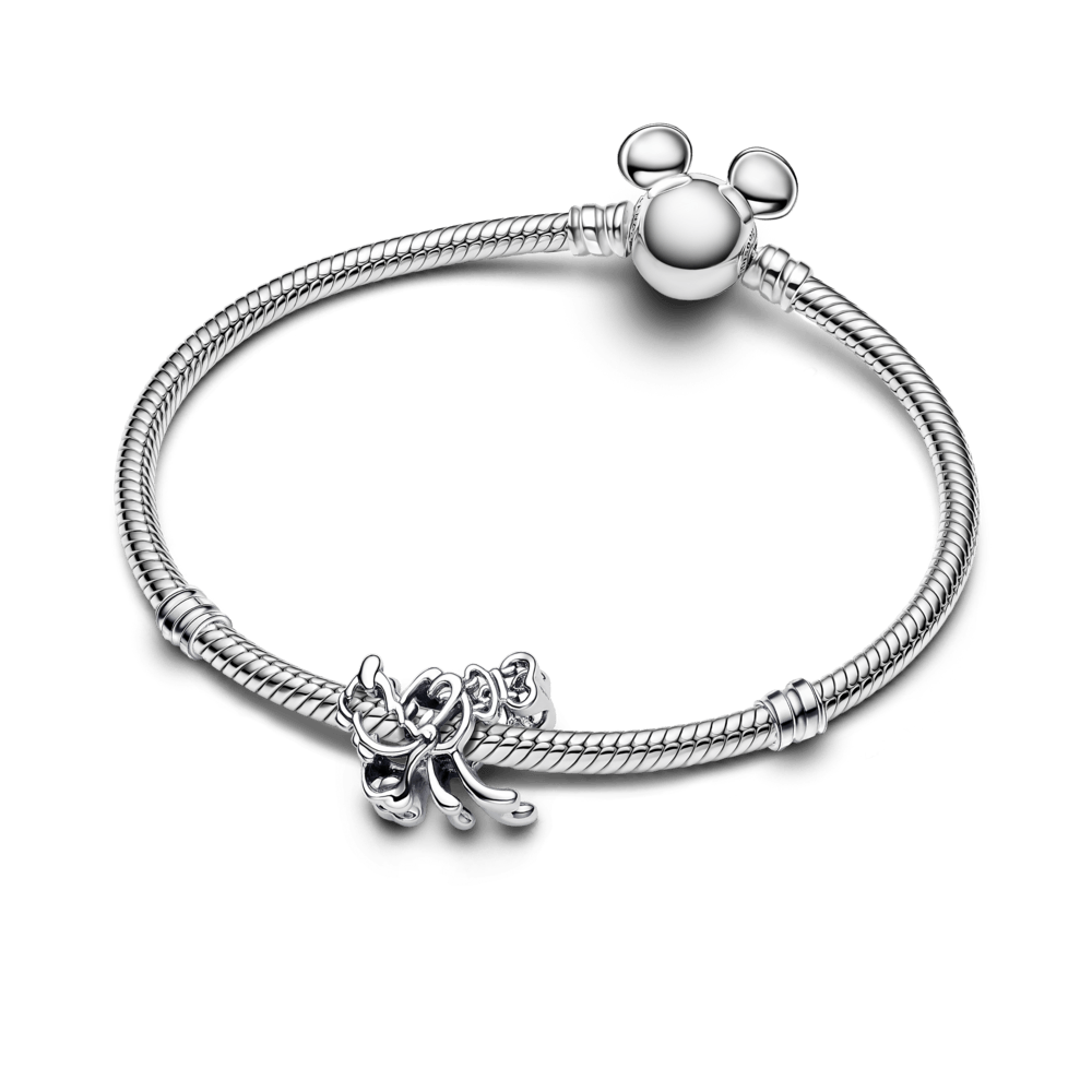 Charm en Filigrana Goofy de Disney|Pandora Pandora Oficial Argentina  Joyería Charm Brazalete por
