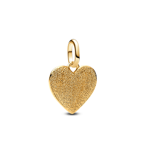 Charm de Medallón Corazón Grabable