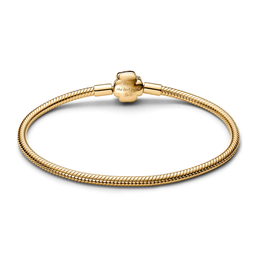 Brazalete De Cadena De Serpiente Rosa Encantada De La Bella y La Bestia De Disney