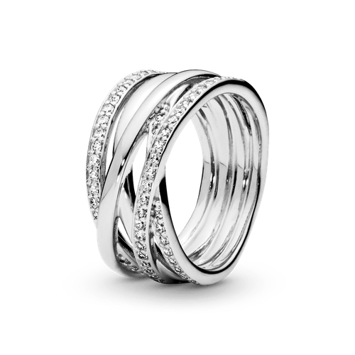 Anillo Entrelazado esterlina