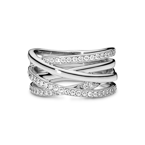 Anillo Entrelazado esterlina