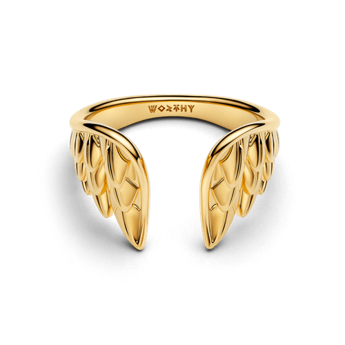 Anillo Abierto Alas de Thor de Marvel