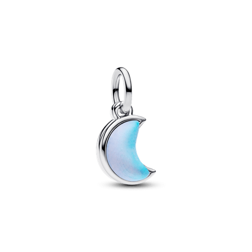 Charm Colgante doble Luna Creciente