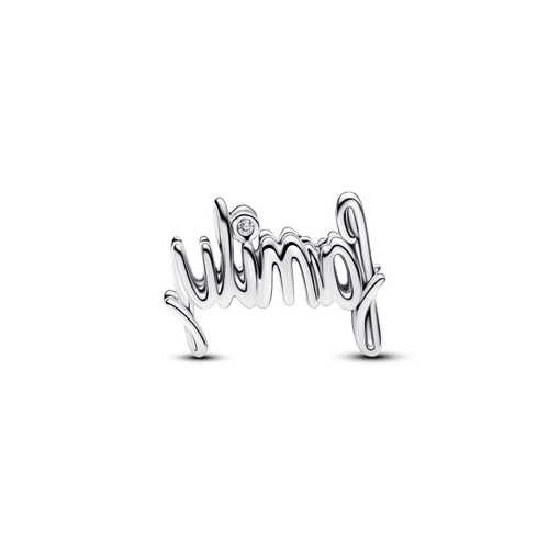 Charm Familia escrito a mano