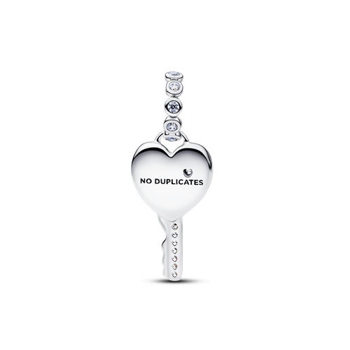 Charm Colgante Llave de Corazón Opalescente