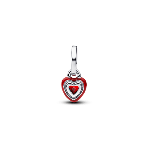 Charm Mini Colgante Corazón Chakra Rojo