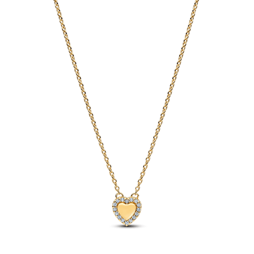 Collar Collier Corazón Grabable con Aro