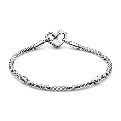 Brazalete cadena de serpiente Pandora Moments Pandora Plata Esterlina