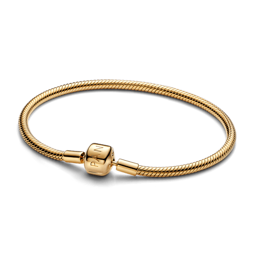 Brazalete Pandora Moments Cadena de Serpiente con Cierre de Barril
