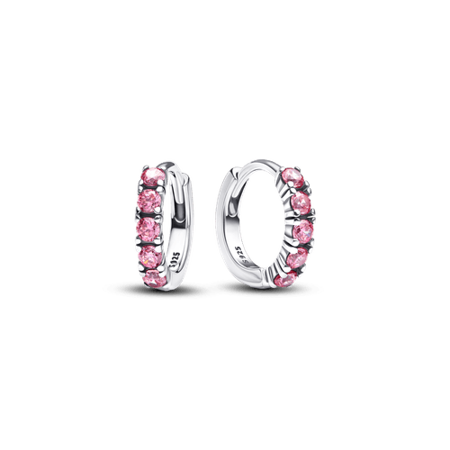 Argollas Huggie Rosa